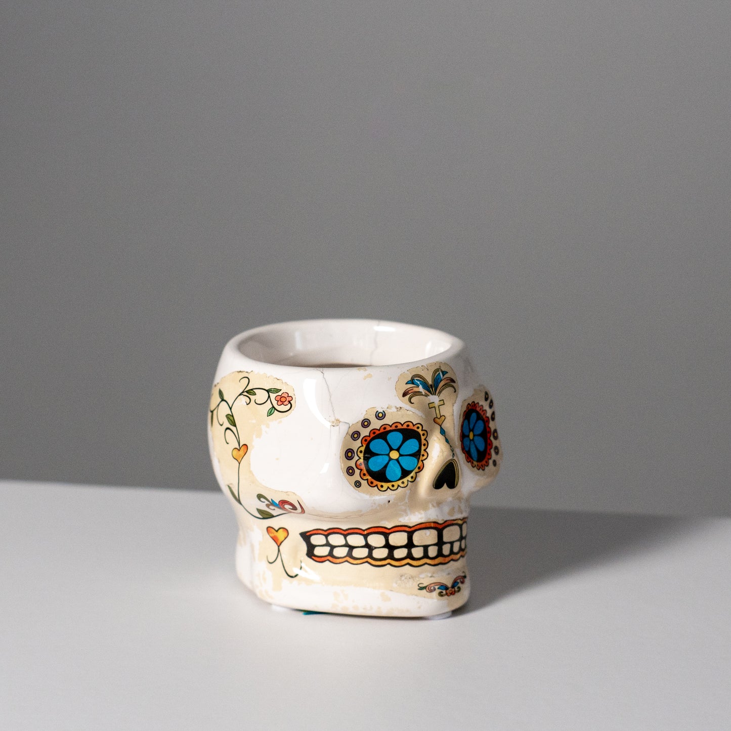 Tierra Tones | Día de los Muertos Planter - 4"