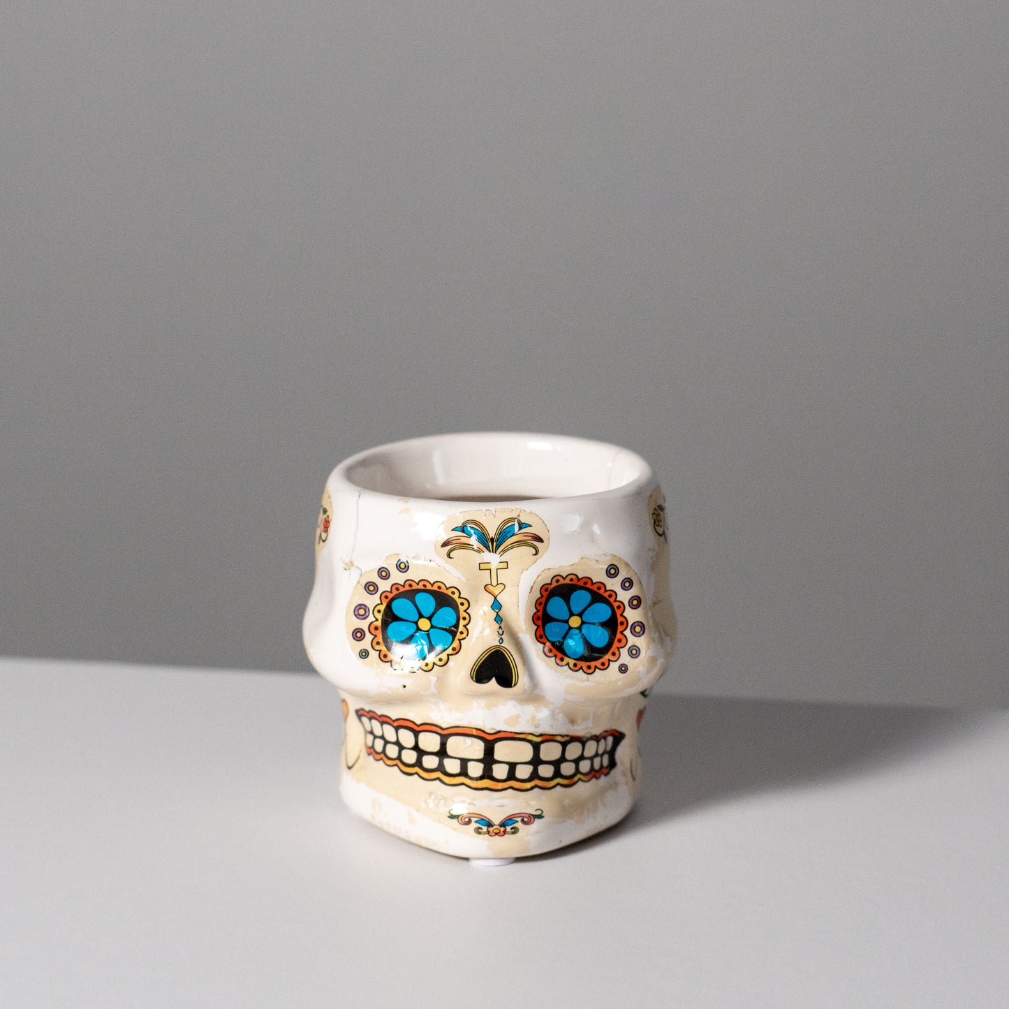 Tierra Tones | Día de los Muertos Planter - 4"