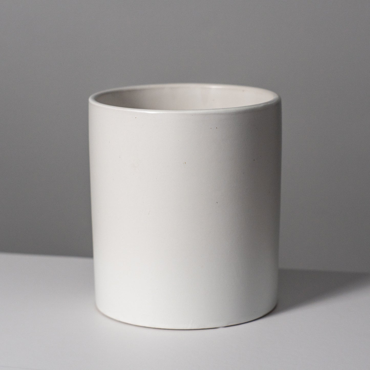 Timeless | Modern White Planter - 6"