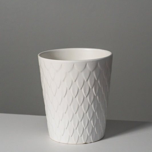 Timeless | White Lattice Planter - 5"