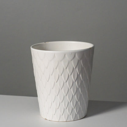 Timeless | White Lattice Planter - 5"