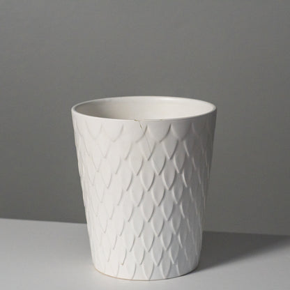 Timeless | White Lattice Planter - 5"