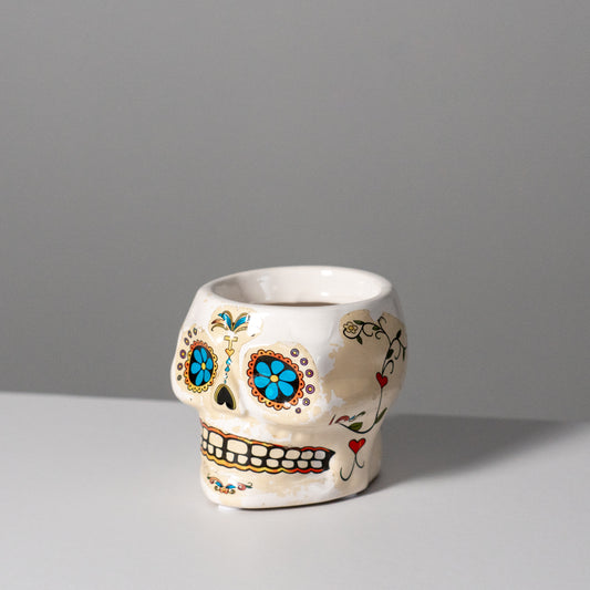 Tierra Tones | Día de los Muertos Planter - 4"