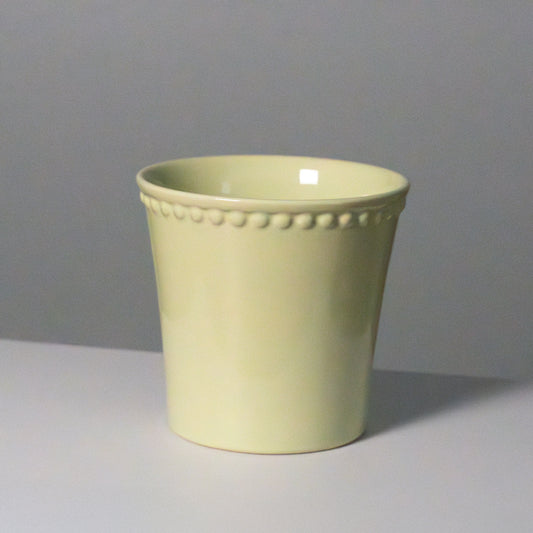 Tierra Tones | Frosted Green Planter - 6"